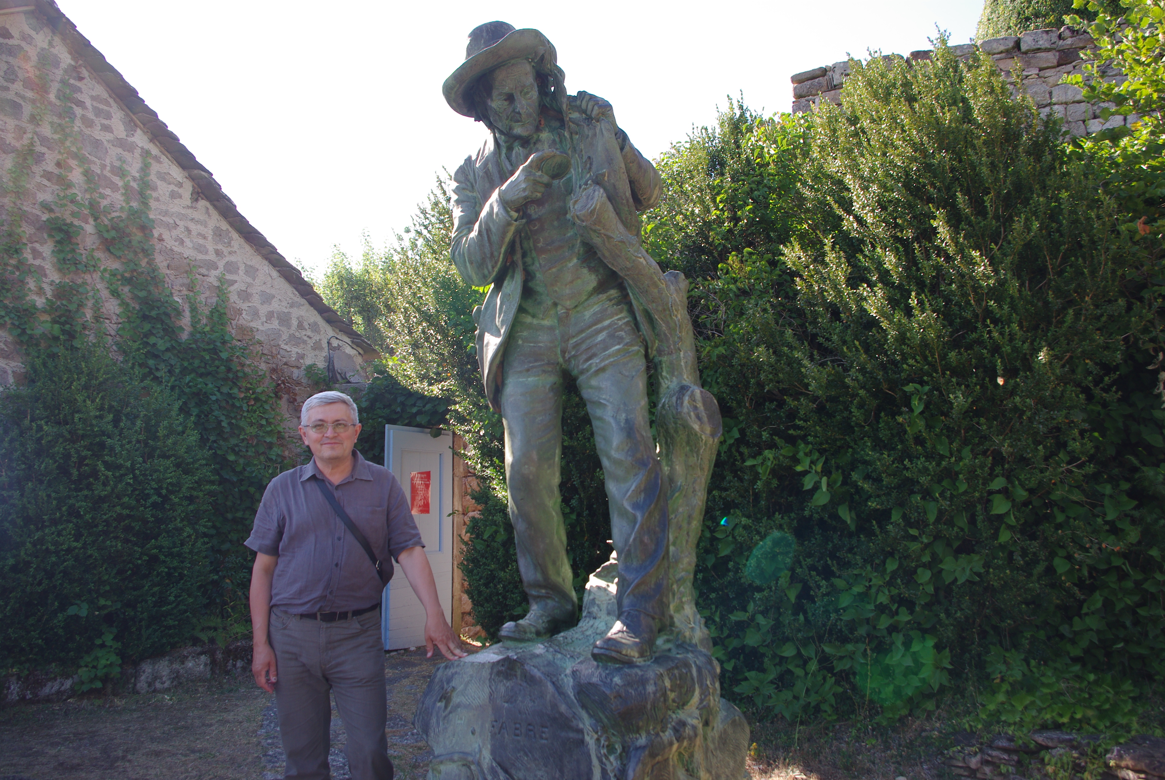 Посещение дома Жана Фабра (Jean Fabre) в Сен-Леоне (Франция) - очерк  супругов Егоровых