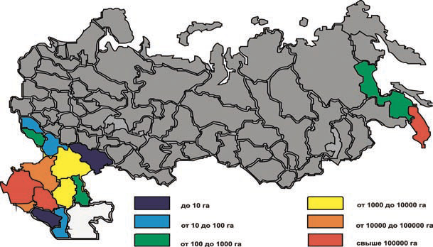 Карта где растет борщевик